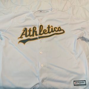 Oakland Athletics Majestic Cool Base jersey